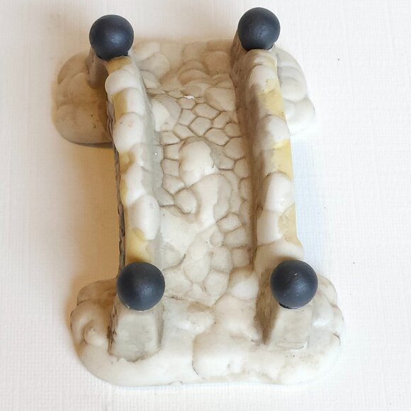 RETRO Cobblestone Bridge for Christmas Village Diorama Scene - Picture 3 of 6